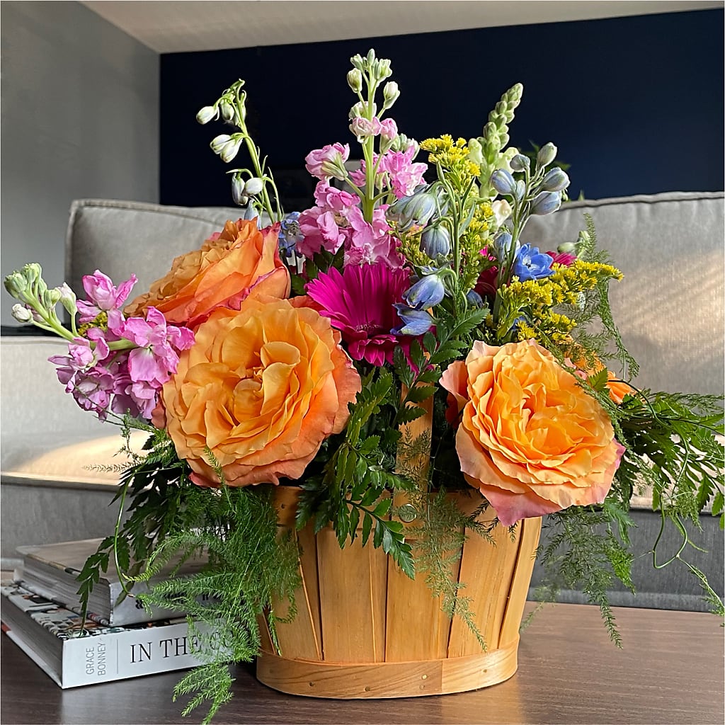 Garden of Life Basket –  The Flower Shop, Sacramento CA