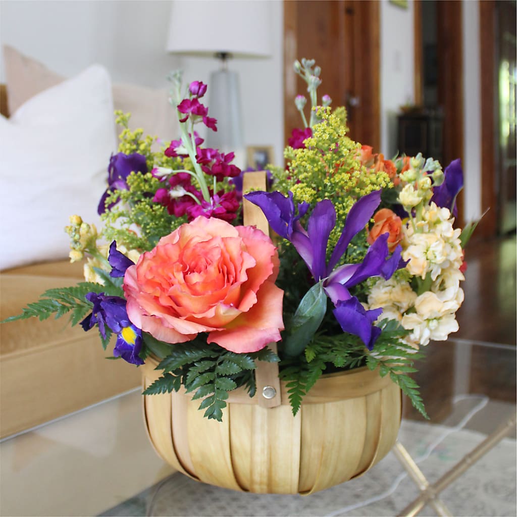 Garden of Life Basket –  The Flower Shop, Sacramento CA