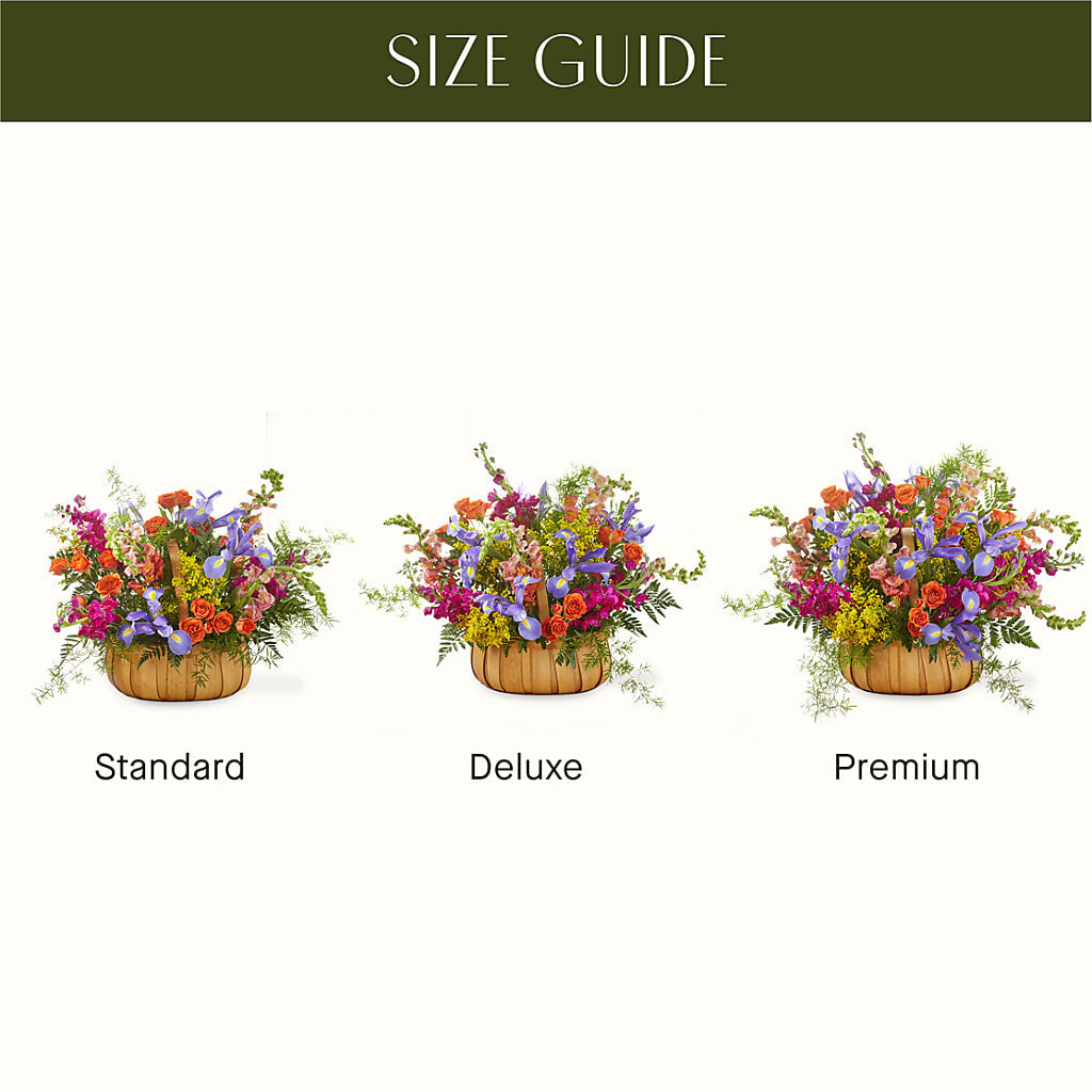 Garden of Life Basket –  The Flower Shop, Sacramento CA