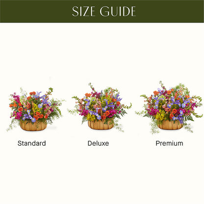 Garden of Life Basket –  The Flower Shop, Sacramento CA