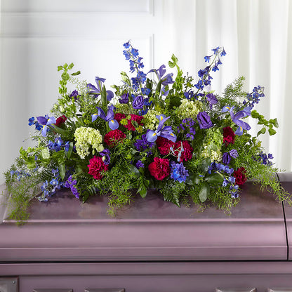 Always Treasured Casket Spray –  The Flower Shop, Sacramento CA