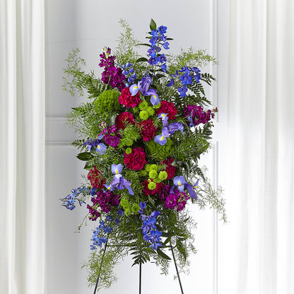 Heavenly Skies Standing Spray –  The Flower Shop, Sacramento CA