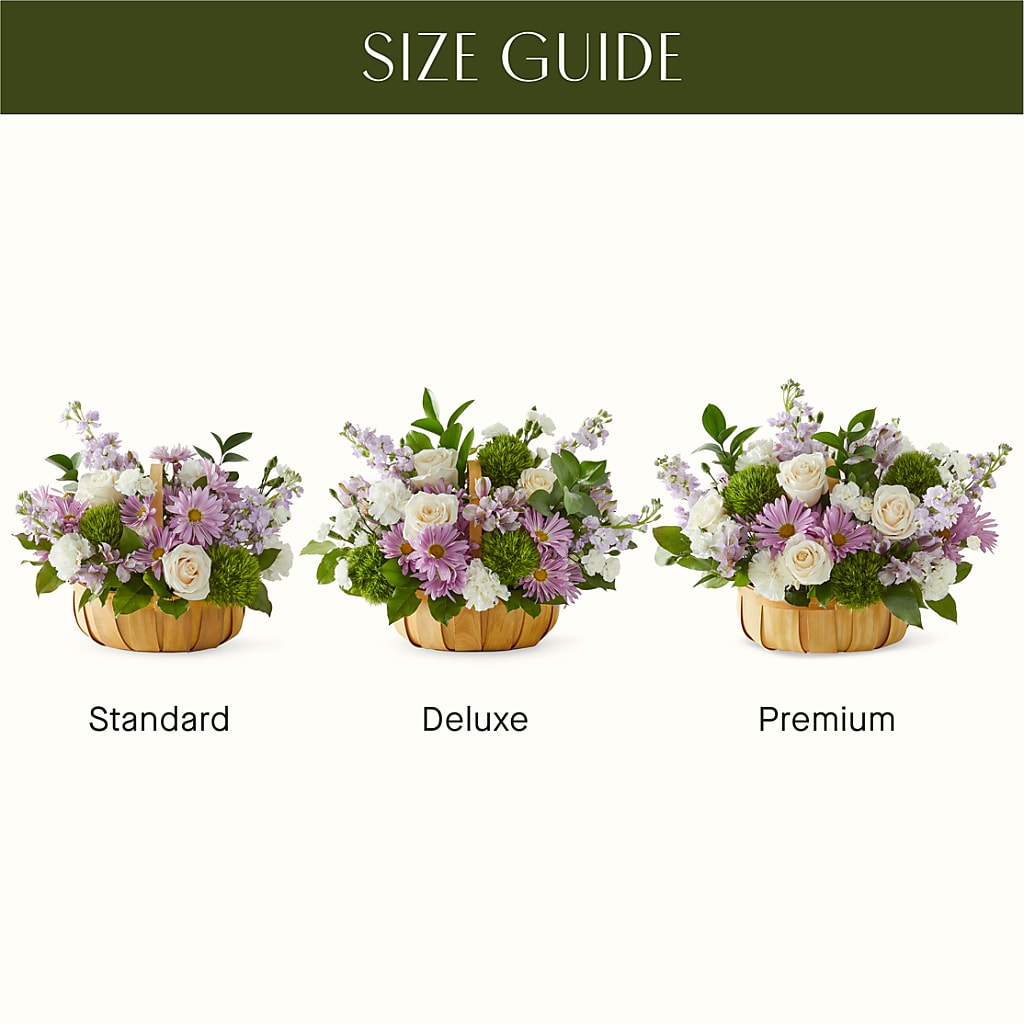 Peace & Love Basket –  The Flower Shop, Sacramento CA