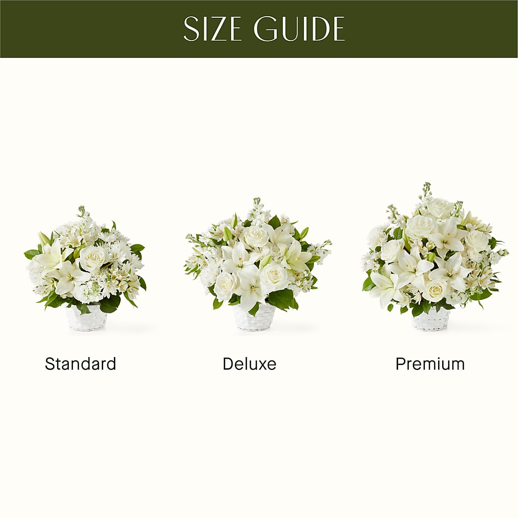 Peaceful Reflections Arrangement –  The Flower Shop, Sacramento CA