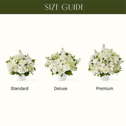 Peaceful Reflections Arrangement –  The Flower Shop, Sacramento CA