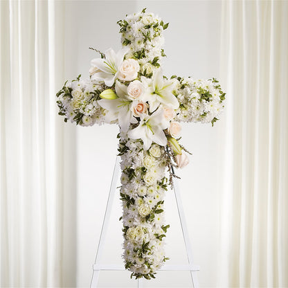 Spiritual Guidance Standing Spray –  The Flower Shop, Sacramento CA