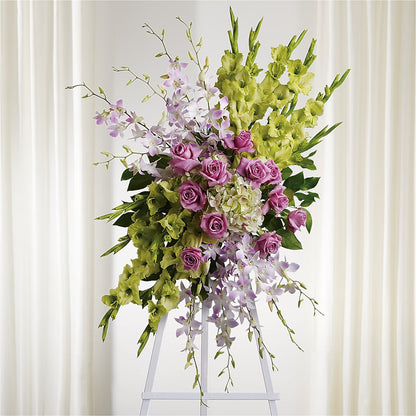 Lasting Legacy Standing Spray –  The Flower Shop, Sacramento CA