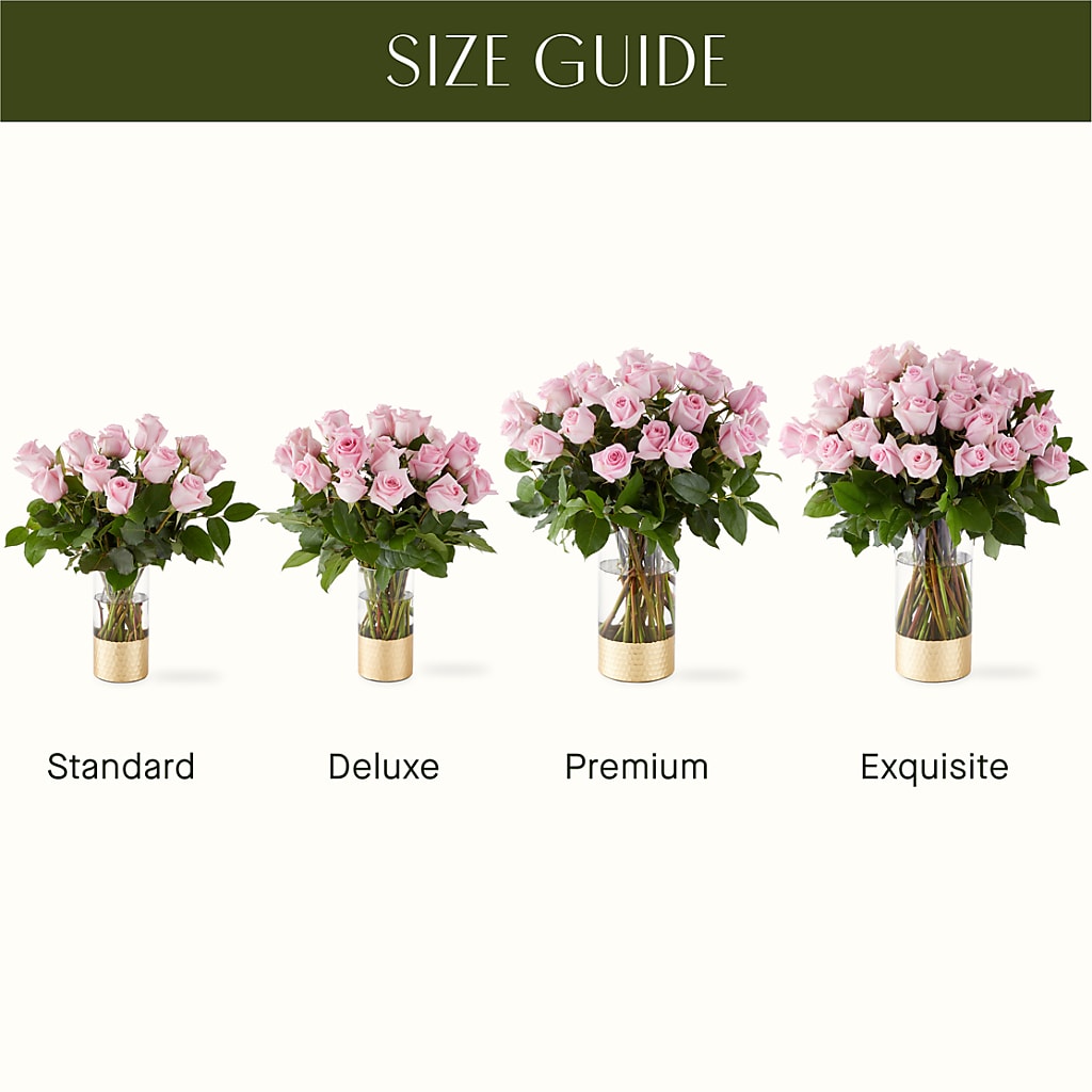 Picture Perfect Pink Rose Bouquet –  The Flower Shop, Sacramento CA