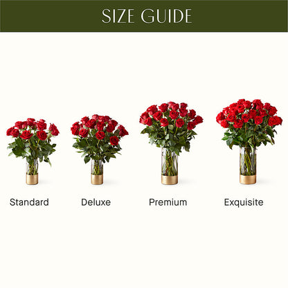 Classic Love Red Rose Bouquet –  The Flower Shop, Sacramento CA