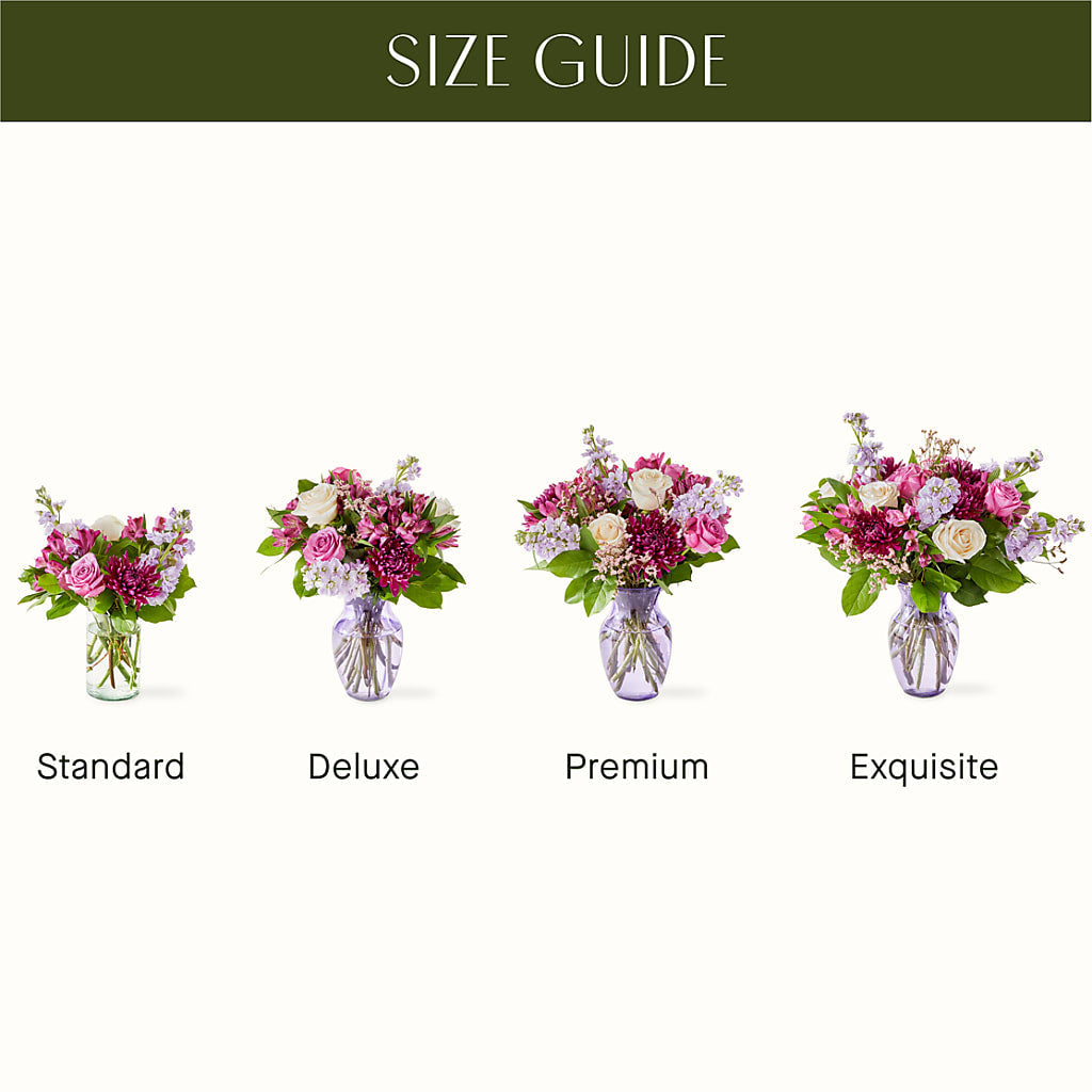 Amethyst Dreams Bouquet –  The Flower Shop, Sacramento CA