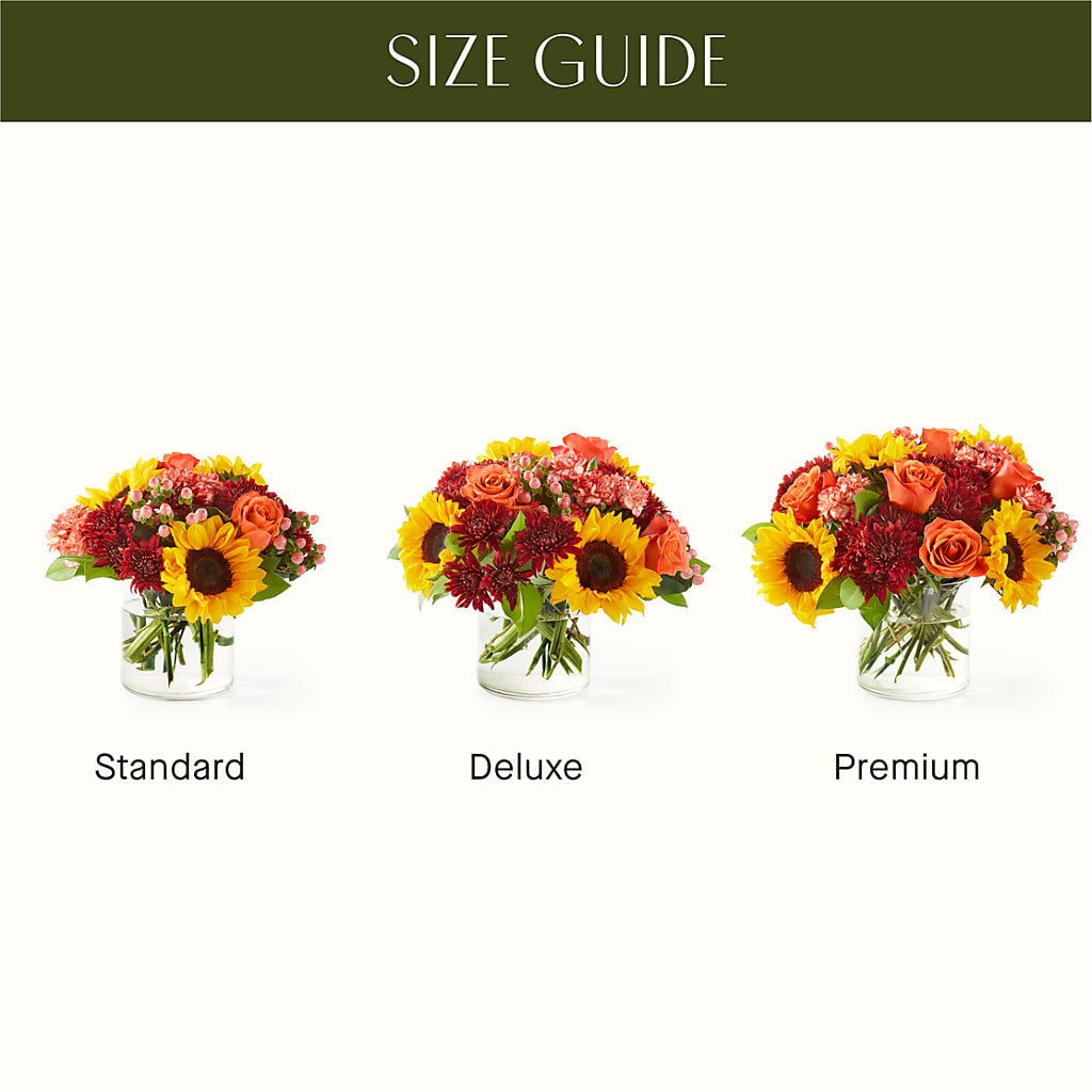 September Sunset Bouquet –  The Flower Shop, Sacramento CA