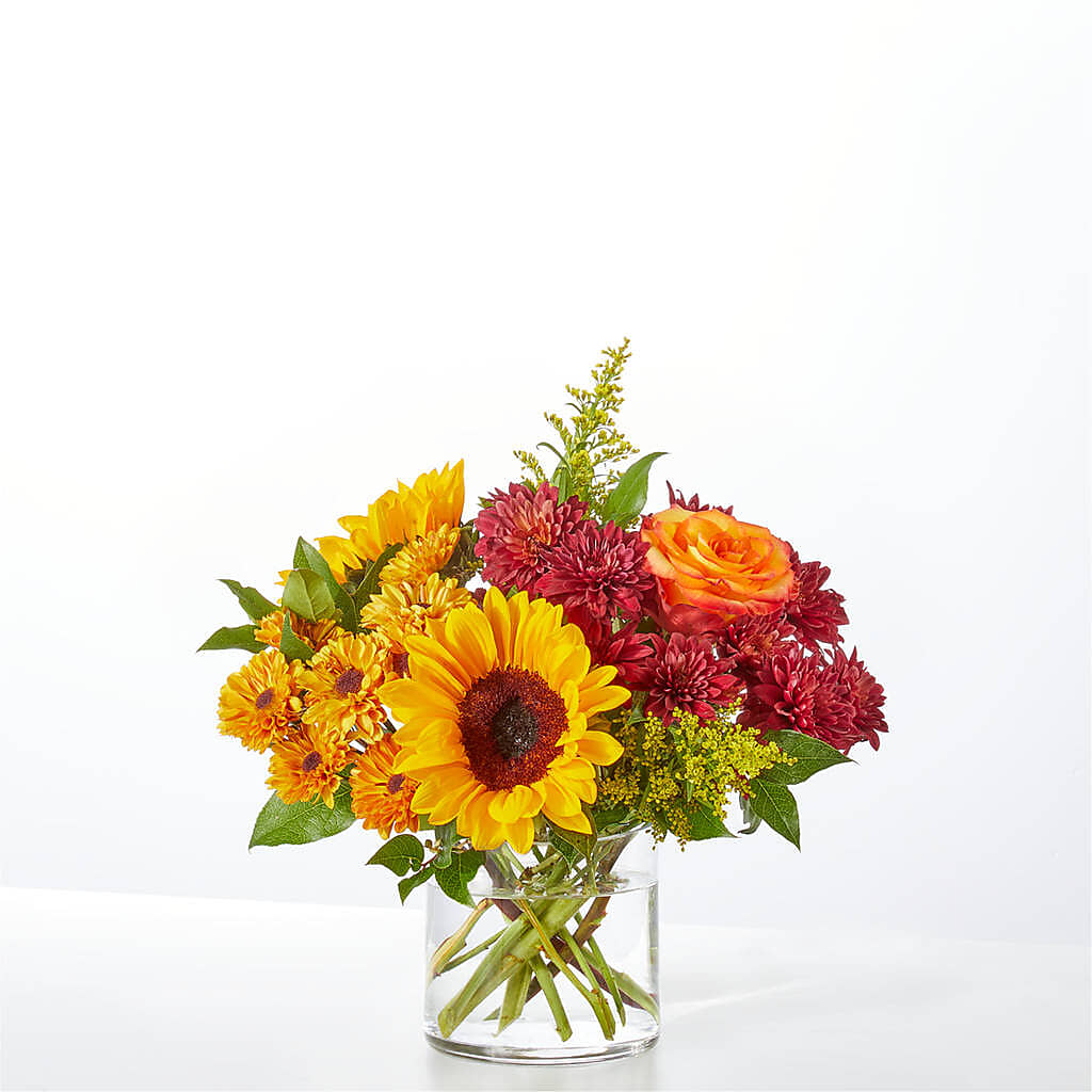 Flannel Scarf Bouquet –  The Flower Shop, Sacramento CA