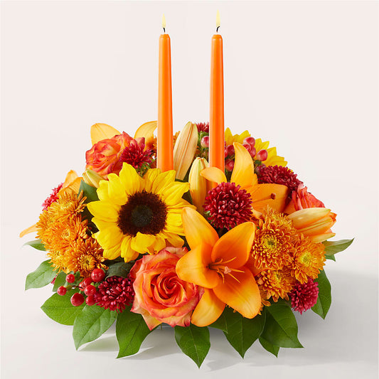 Grateful Centerpiece –  The Flower Shop, Sacramento CA