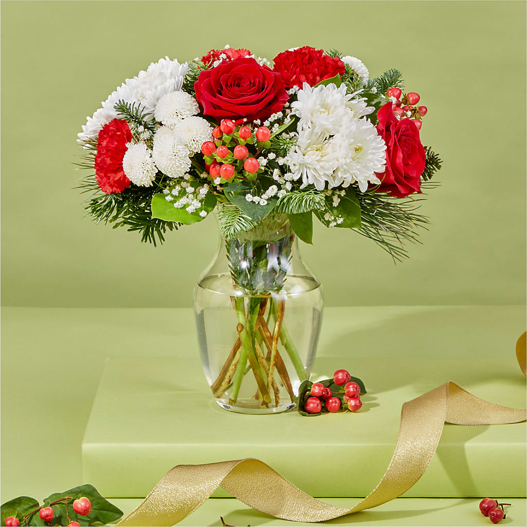 Chance of Flurries Bouquet –  The Flower Shop, Sacramento CA