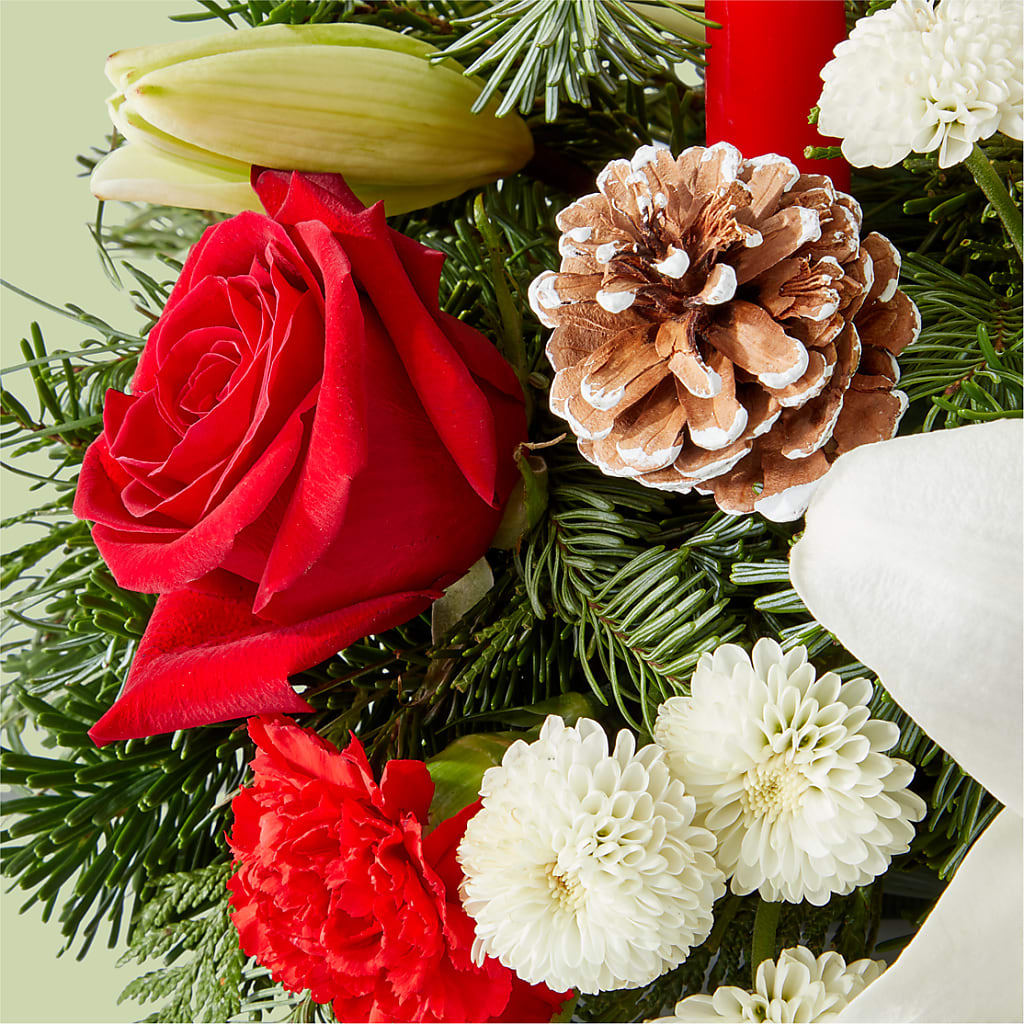Seasonal Festivities Centerpiece –  The Flower Shop, Sacramento CA