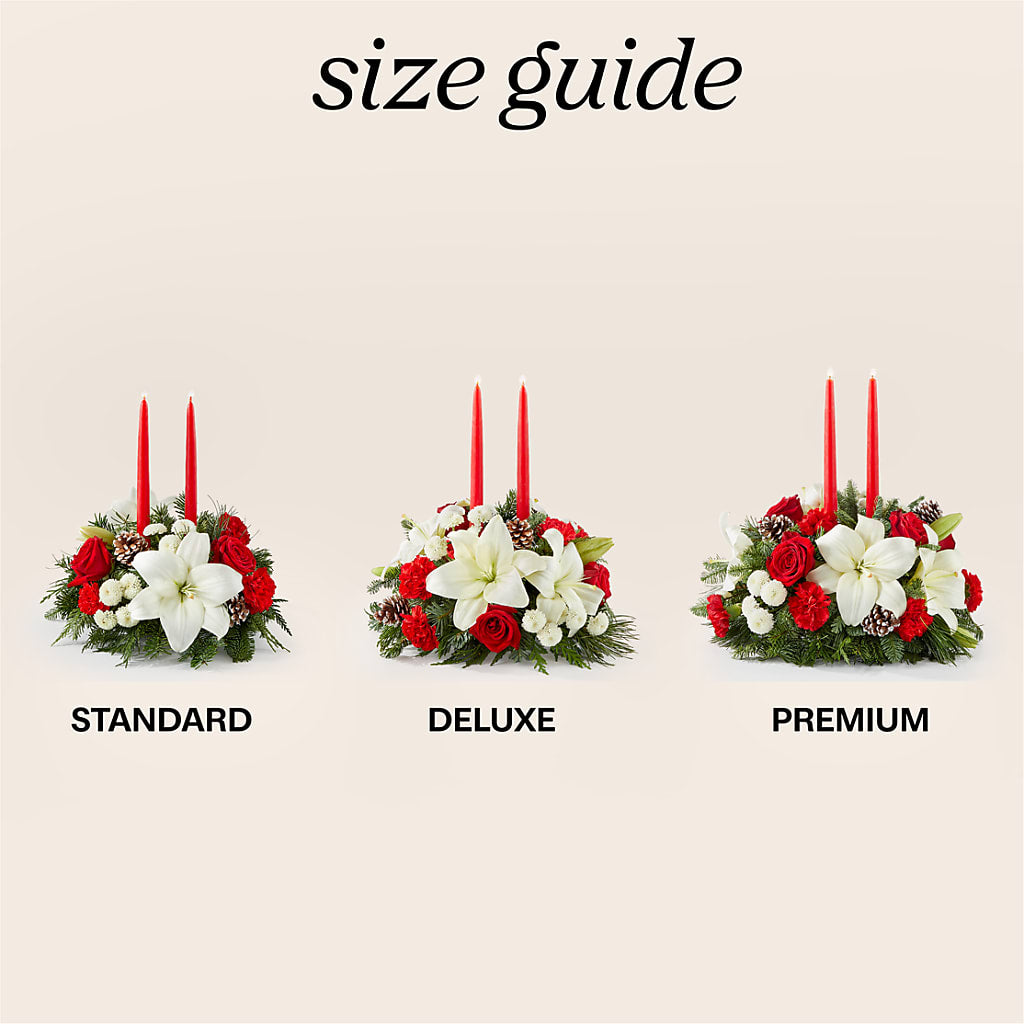 Seasonal Festivities Centerpiece –  The Flower Shop, Sacramento CA