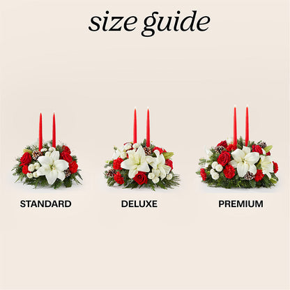 Seasonal Festivities Centerpiece –  The Flower Shop, Sacramento CA