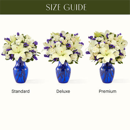 Sapphire Rush Bouquet –  The Flower Shop, Sacramento CA