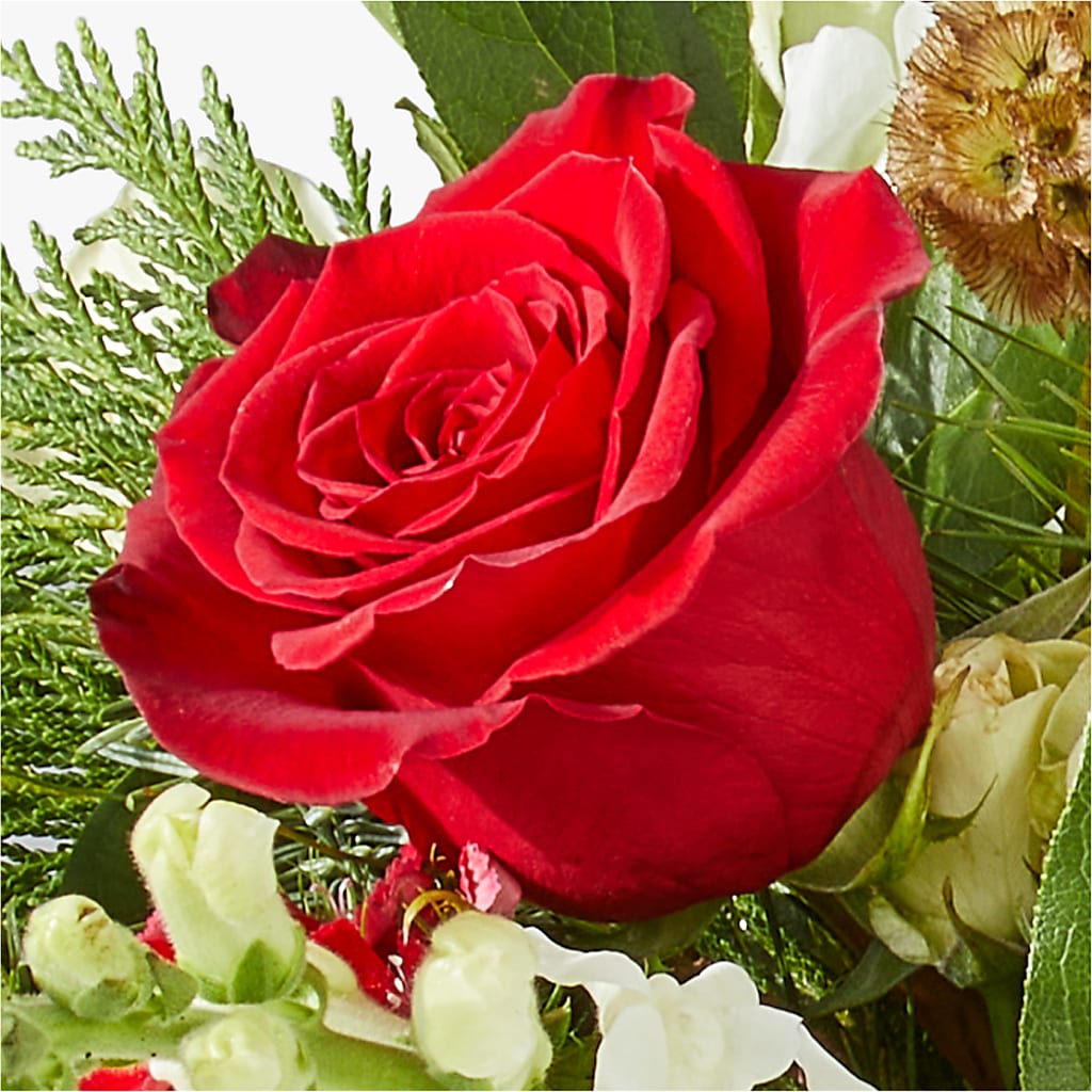 Deck the Halls Bouquet –  The Flower Shop, Sacramento CA
