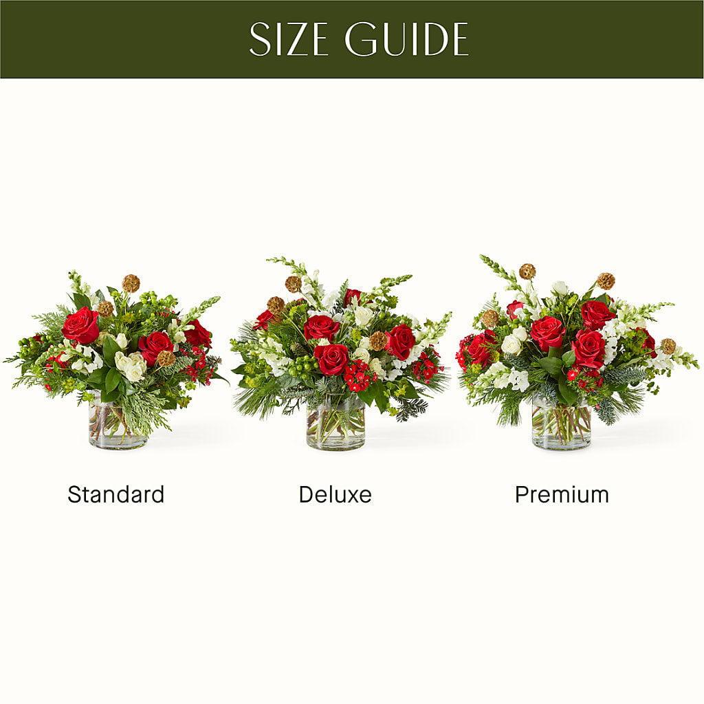 Deck the Halls Bouquet –  The Flower Shop, Sacramento CA
