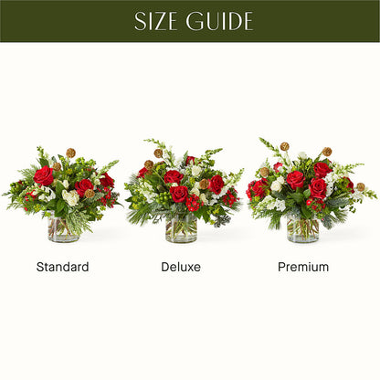 Deck the Halls Bouquet –  The Flower Shop, Sacramento CA