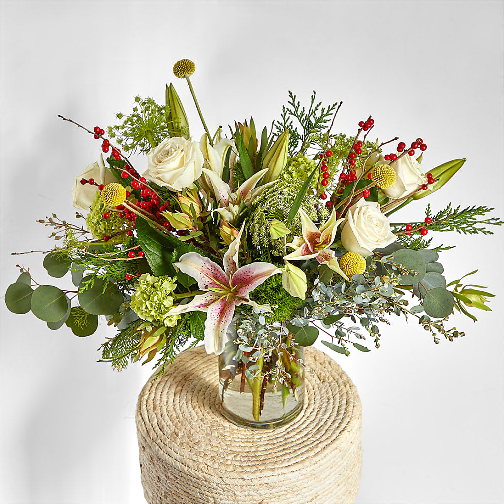 Berry & Bright Bouquet –  The Flower Shop, Sacramento CA