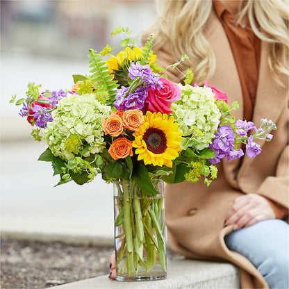 Vibrant Greetings Bouquet –  The Flower Shop, Sacramento CA