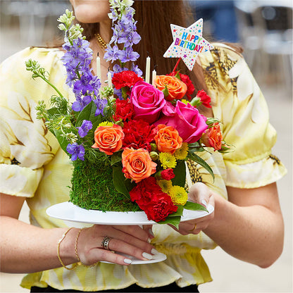 Best Year Yet Floral Cake –  The Flower Shop, Sacramento CA