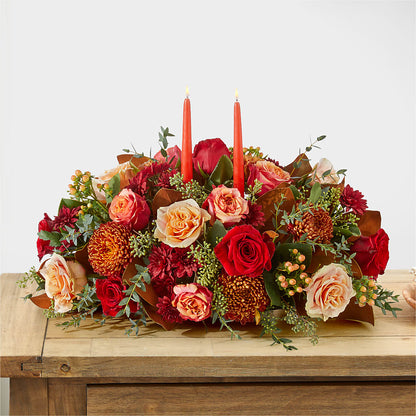 Gather Near Centerpiece –  The Flower Shop, Sacramento CA