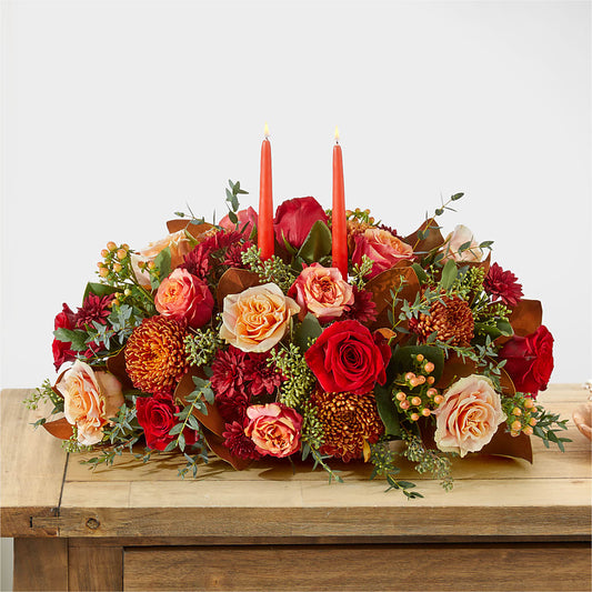 Gather Near Centerpiece –  The Flower Shop, Sacramento CA