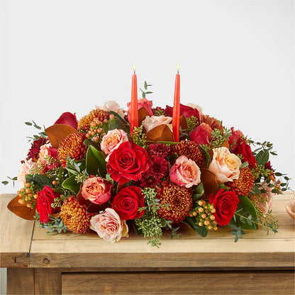 Gather Near Centerpiece –  The Flower Shop, Sacramento CA