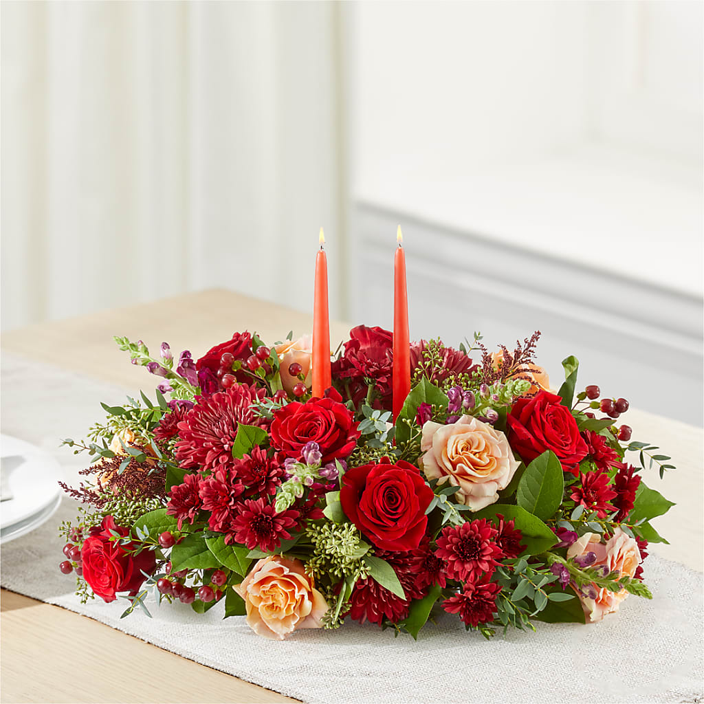 Most Thankful Centerpiece –  The Flower Shop, Sacramento CA