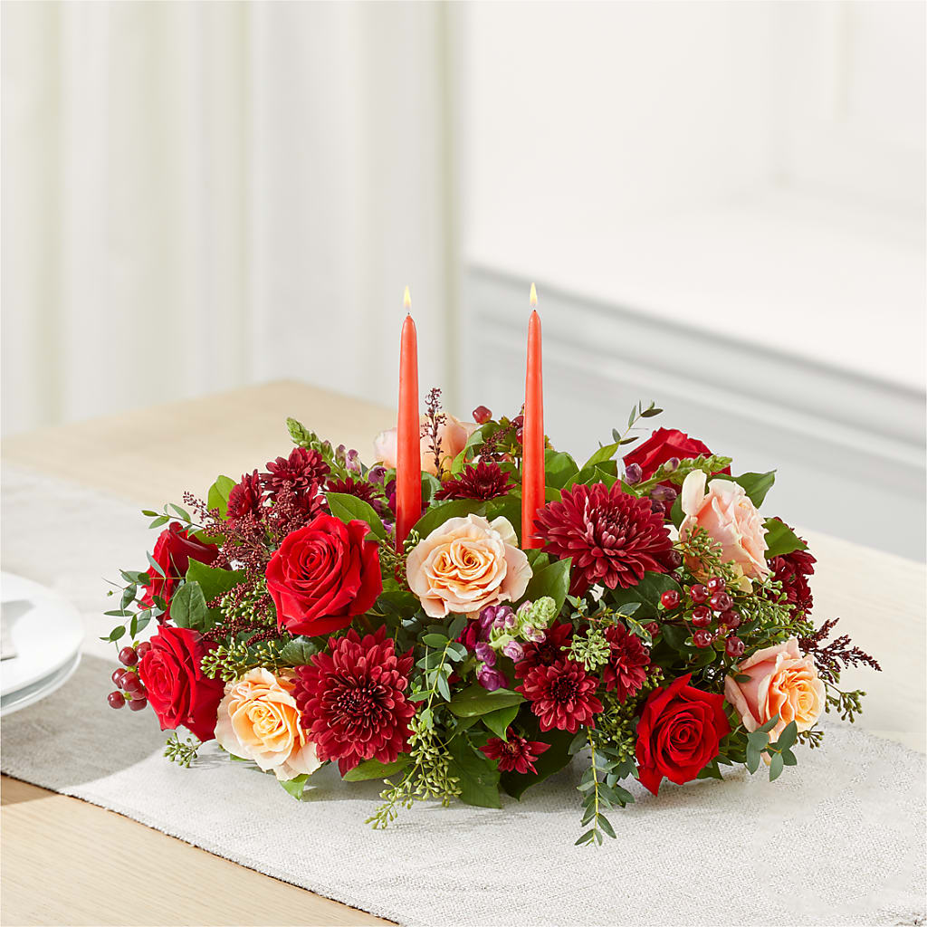 Most Thankful Centerpiece –  The Flower Shop, Sacramento CA