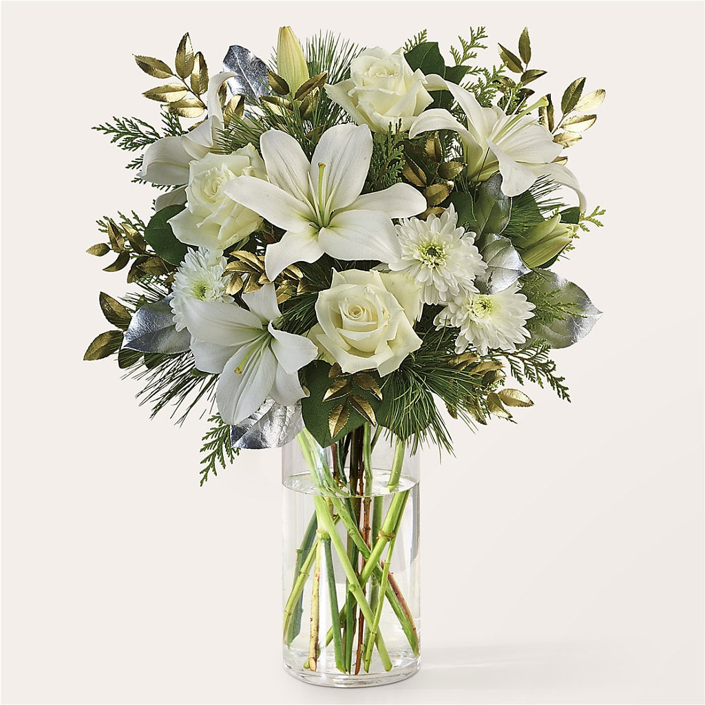 Wintry Mix Bouquet –  The Flower Shop, Sacramento CA