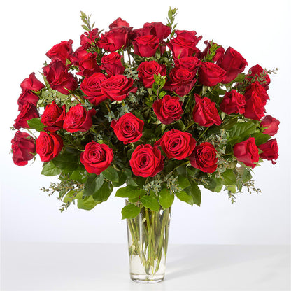 Forever Yours Fifty Stem Red Rose Bouquet –  The Flower Shop, Sacramento CA