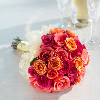 Sweet Roses Bouquet –  The Flower Shop, Sacramento CA