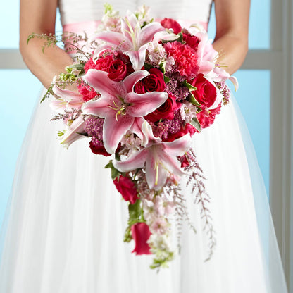 Lily & Rose Bouquet –  The Flower Shop, Sacramento CA
