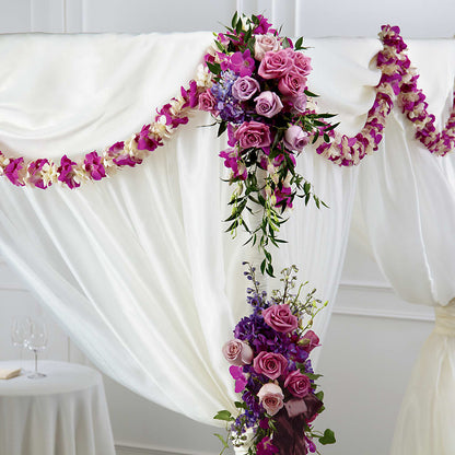 Color & Light Chuppah Decor –  The Flower Shop, Sacramento CA