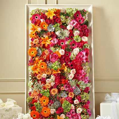 Fresh Picked Floral Wall –  The Flower Shop, Sacramento CA